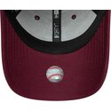 new-era-curved-brim-maroon-logo-9forty-team-outline-los-angeles-dodgers-mlb-maroon-adjustable-cap