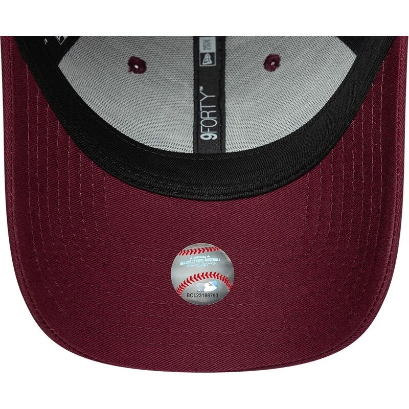 new-era-curved-brim-maroon-logo-9forty-team-outline-los-angeles-dodgers-mlb-maroon-adjustable-cap