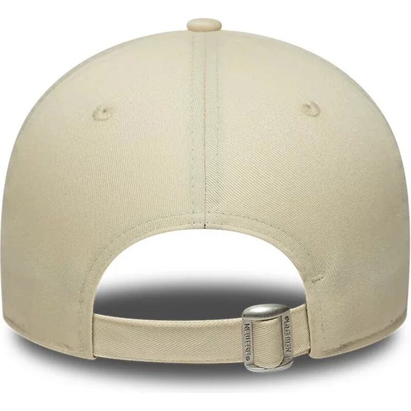 new-era-curved-brim-blue-logo-9forty-patch-los-angeles-dodgers-mlb-cream-adjustable-cap