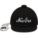 new-era-mini-cap-black-keychain