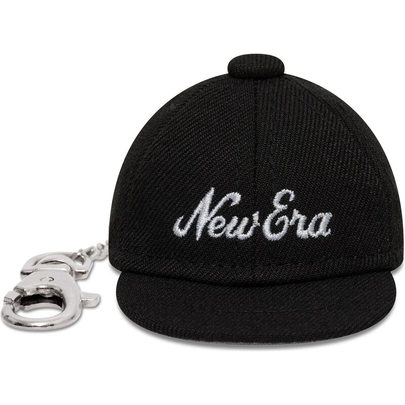 new-era-mini-cap-black-keychain