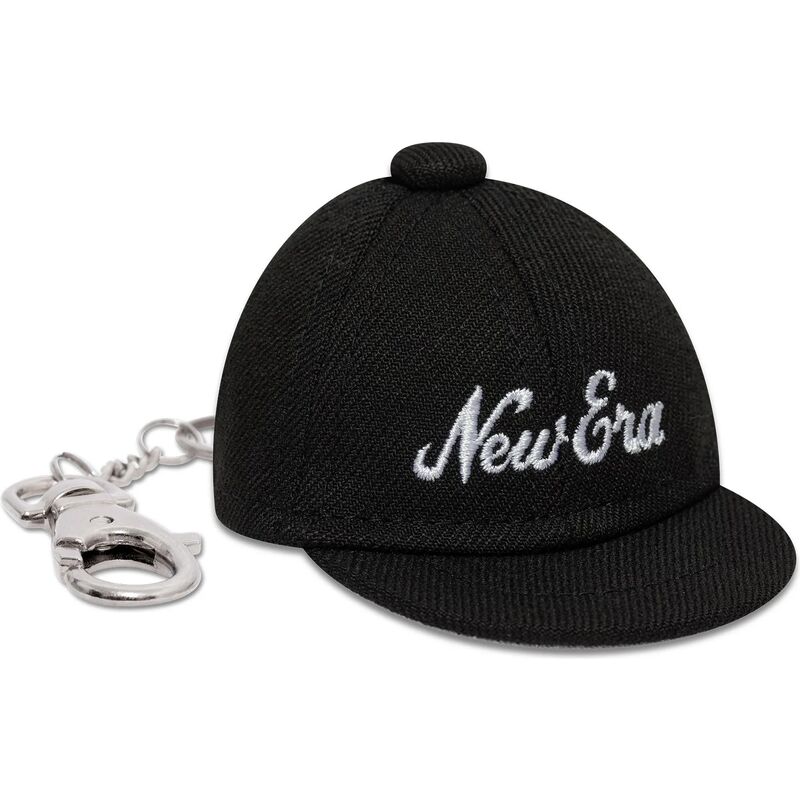 new-era-mini-cap-black-keychain