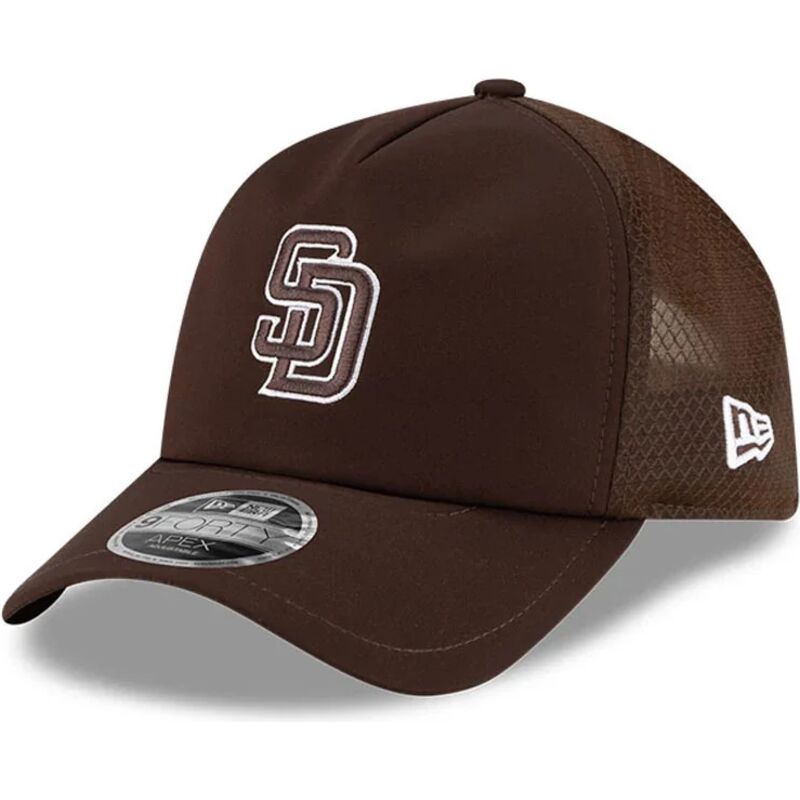 new-era-9forty-apex-batting-practice-san-diego-padres-mlb-brown-trucker-hat new-era-9forty-apex-batting-practice-san-diego-padres-mlb-brown-trucker-hat
