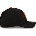 new-era-curved-brim-orange-logo-9forty-m-crown-player-replica-san-francisco-giants-mlb-black-snapback-cap