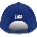 new-era-curved-brim-9forty-m-crown-player-replica-texas-rangers-mlb-blue-snapback-cap