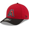 new-era-curved-brim-9forty-m-crown-player-replica-arizona-diamondbacks-mlb-red-and-black-snapback-cap