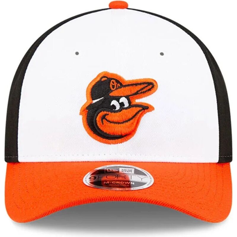 new-era-curved-brim-9forty-m-crown-player-replica-baltimore-orioles-mlb-orange-and-black-snapback-cap