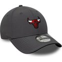 new-era-curved-brim-9forty-recycled-chicago-bulls-nba-grey-adjustable-cap