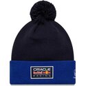new-era-essentials-bobble-red-bull-racing-formula-1-navy-blue-beanie-with-pompom