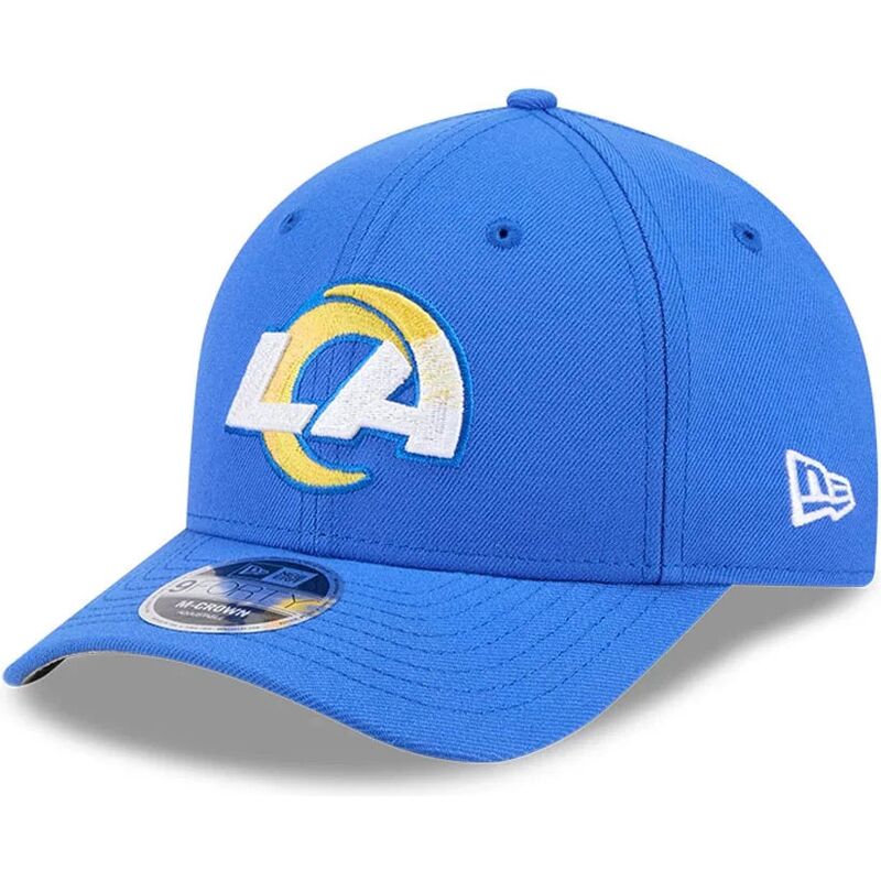new-era-curved-brim-9forty-m-crown-team-los-angeles-rams-nfl-blue-snapback-cap