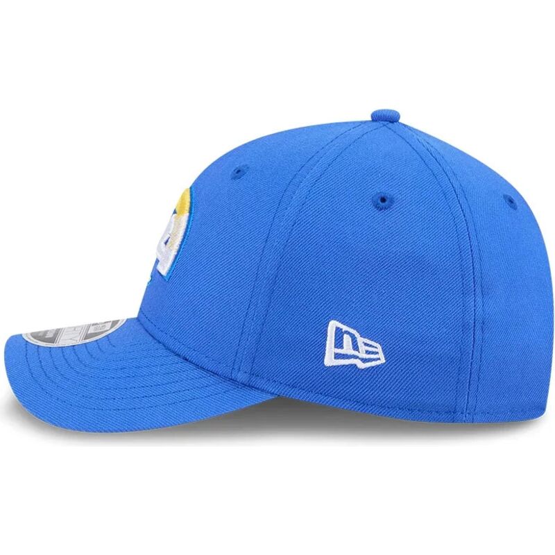 new-era-curved-brim-9forty-m-crown-team-los-angeles-rams-nfl-blue-snapback-cap