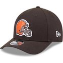 new-era-curved-brim-9forty-m-crown-team-cleveland-browns-nfl-brown-snapback-cap