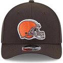 new-era-curved-brim-9forty-m-crown-team-cleveland-browns-nfl-brown-snapback-cap