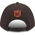 new-era-curved-brim-9forty-m-crown-team-cleveland-browns-nfl-brown-snapback-cap