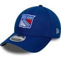 new-era-curved-brim-9forty-m-crown-team-new-york-rangers-nhl-blue-snapback-cap