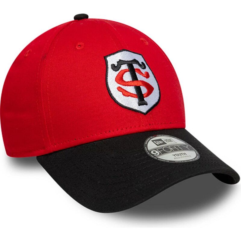 new-era-curved-brim-youth-9forty-team-stade-toulousain-top-14-red-and-black-snapback-cap