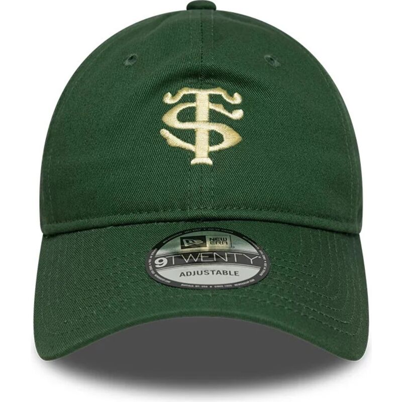 new-era-curved-brim-9twenty-seasonal-stade-toulousain-top-14-green-adjustable-cap