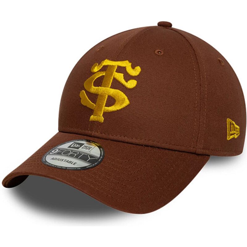 new-era-curved-brim-9forty-seasonal-stade-toulousain-top-14-brown-snapback-cap