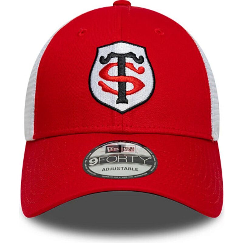 new-era-9forty-league-stade-toulousain-top-14-red-and-white-adjustable-trucker-hat