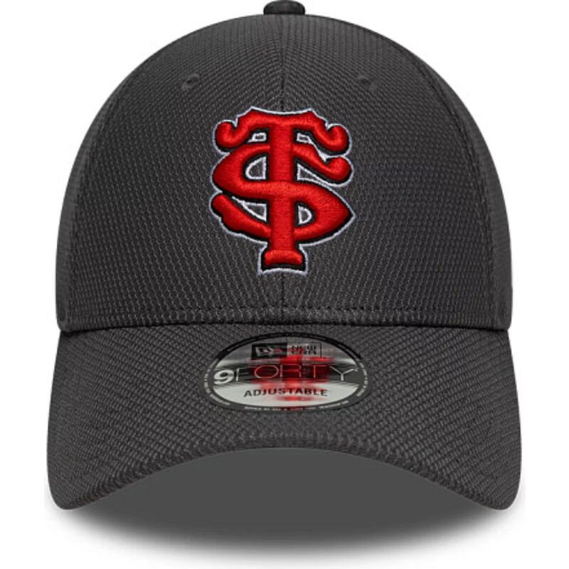 new-era-curved-brim-red-logo-9forty-diamond-era-stade-toulousain-top-14-grey-snapback-cap new-era-curved-brim-red-logo-9forty-diamond-era-stade-toulousain-top-14-grey-snapback-cap