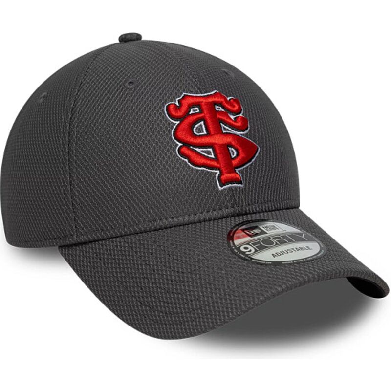 new-era-curved-brim-red-logo-9forty-diamond-era-stade-toulousain-top-14-grey-snapback-cap new-era-curved-brim-red-logo-9forty-diamond-era-stade-toulousain-top-14-grey-snapback-cap