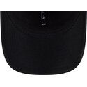 new-era-curved-brim-9forty-m-crown-player-replica-cleveland-guardians-mlb-red-and-navy-blue-snapback-cap