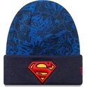 new-era-youth-superman-dc-comics-navy-blue-beanie