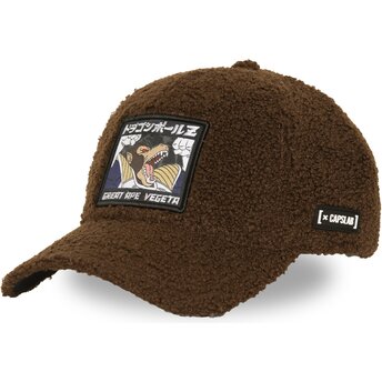 Capslab Great Ape Vegeta DBZ12 SHE Dragon Ball Brown Trucker Hat
