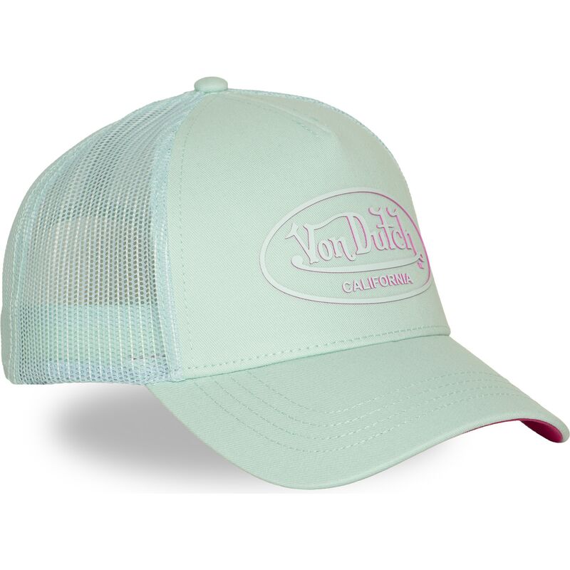 von-dutch-log21-green-and-pink-trucker-hat