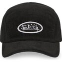 von-dutch-5-panel-c5p-vel05-black-and-white-adjustable-cap