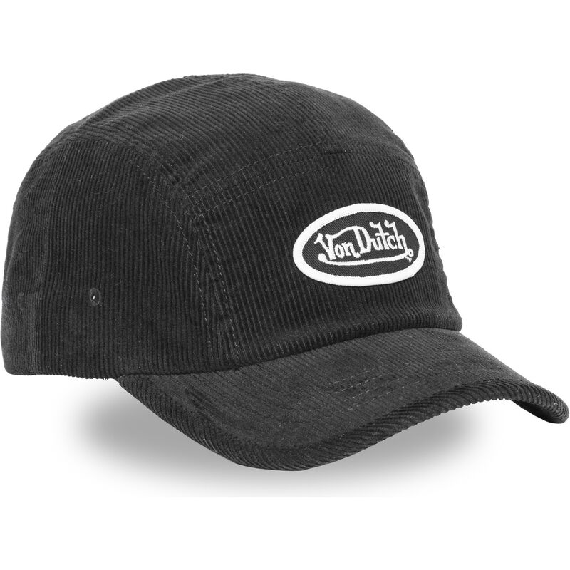 von-dutch-5-panel-c5p-vel05-black-and-white-adjustable-cap