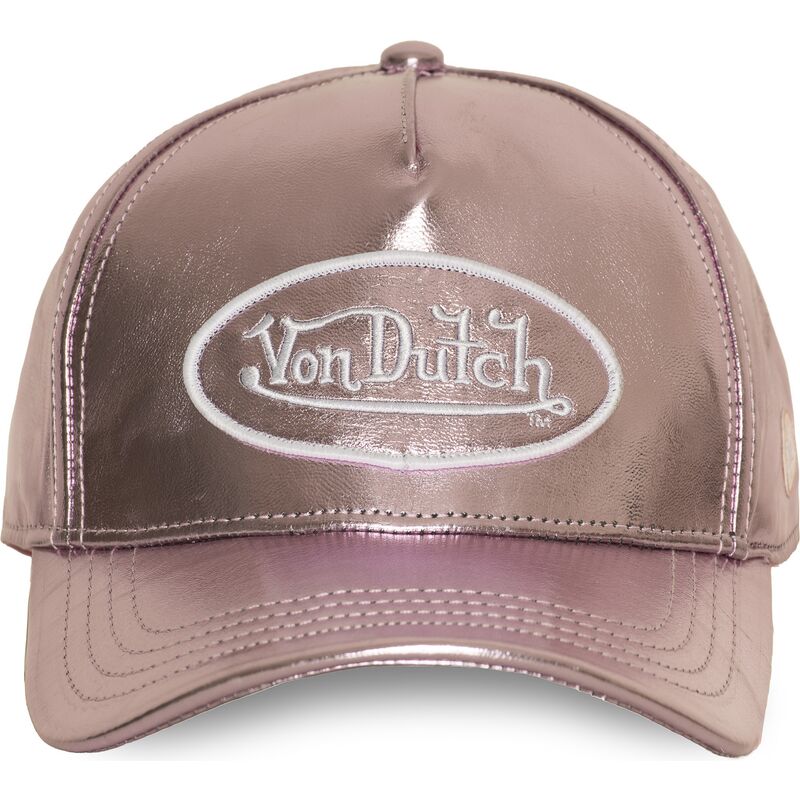 von-dutch-curved-brim-shinr-pink-adjustable-cap