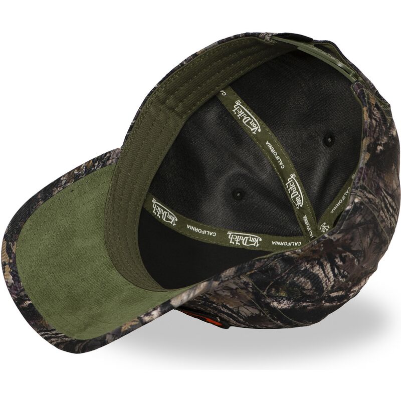 von-dutch-curved-brim-reka01-green-and-brown-snapback-cap von-dutch-curved-brim-reka01-green-and-brown-snapback-cap