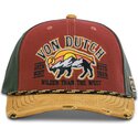 von-dutch-curved-brim-sem15-red-and-grey-snapback-cap