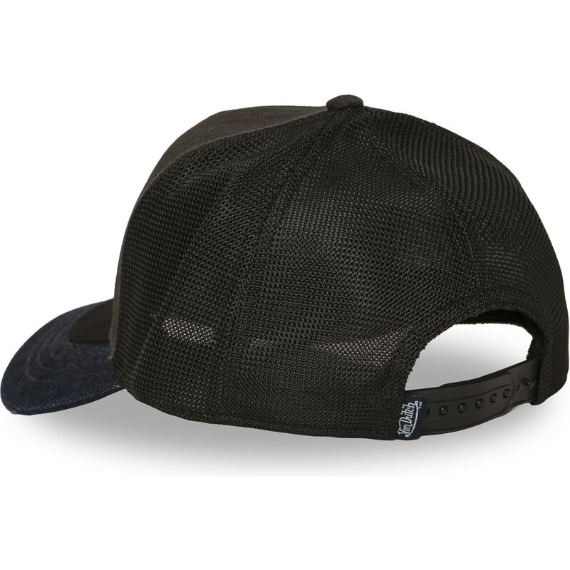 von-dutch-shield06-grey-and-black-trucker-hat