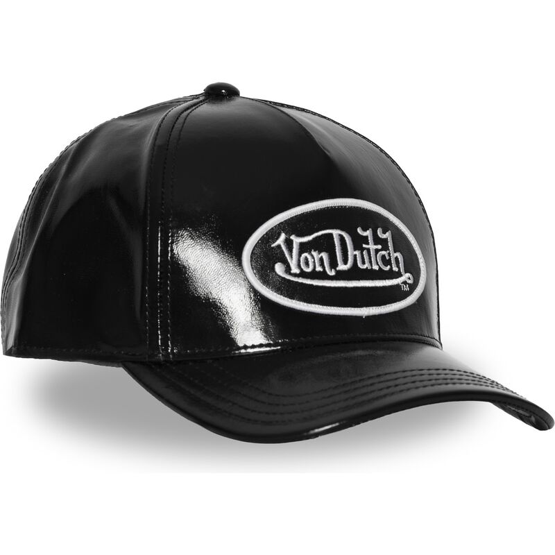 von-dutch-curved-brim-shinn-black-adjustable-cap