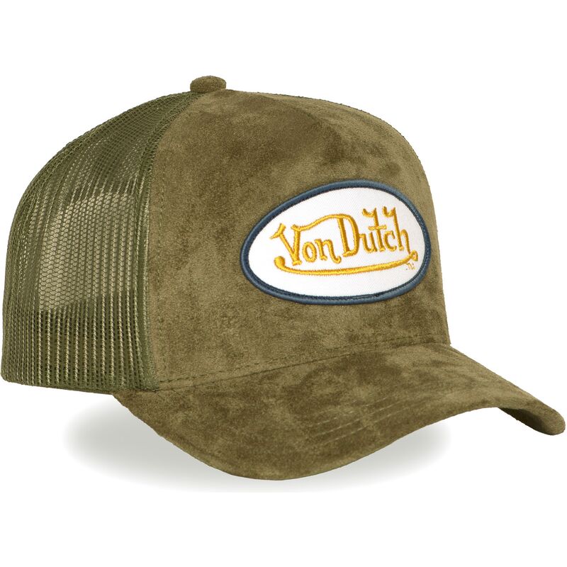 von-dutch-fur15-green-trucker-hat von-dutch-fur15-green-trucker-hat