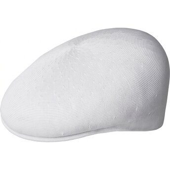 Kangol Tropic 504 White Flat Cap