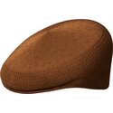 kangol-tropic-504-ventair-cognac-brown-flat-cap