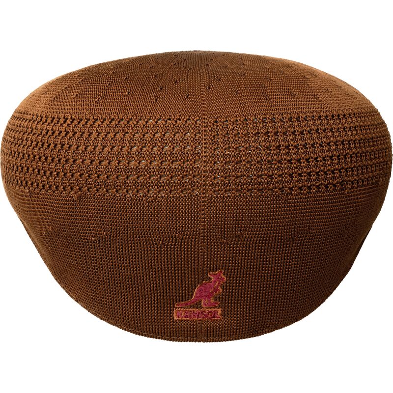 kangol-tropic-504-ventair-cognac-brown-flat-cap