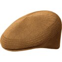 kangol-tropic-504-ventair-tan-brown-flat-cap