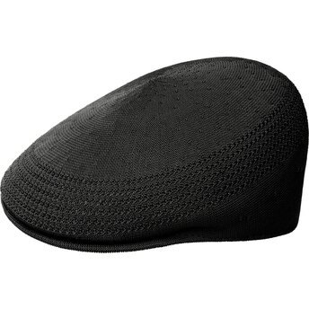 Kangol Tropic 507 Ventair Black Flat Cap
