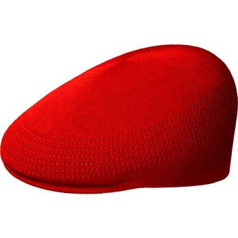 Kangol Tropic 507 Ventair Scarlet Red Flat Cap