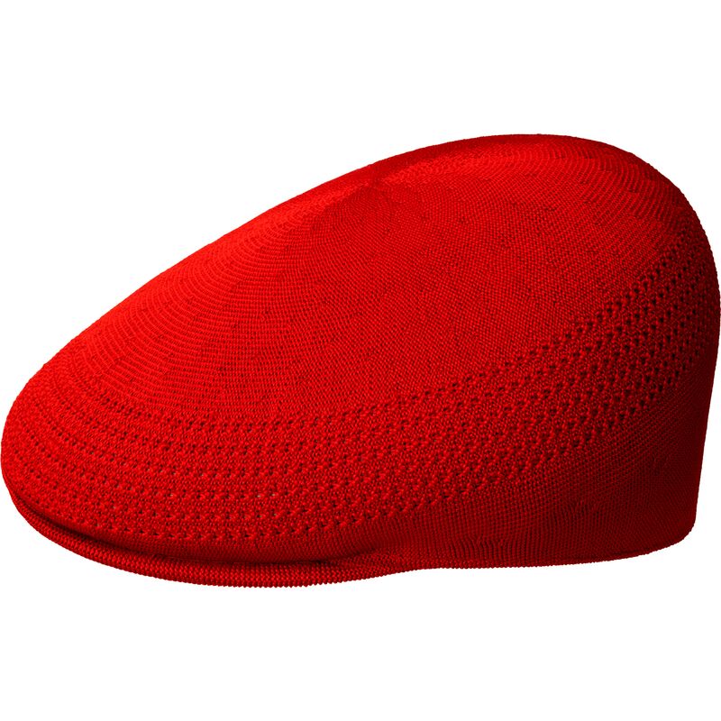 kangol-tropic-507-ventair-scarlet-red-flat-cap