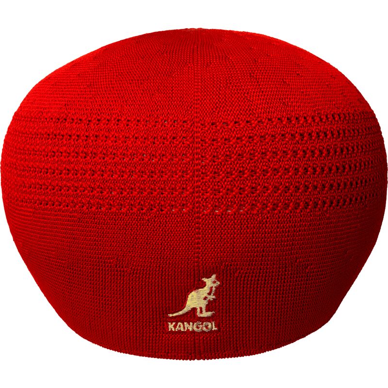 kangol-tropic-507-ventair-scarlet-red-flat-cap