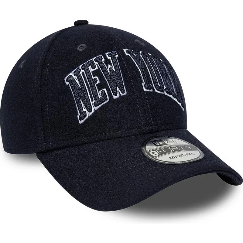 new-era-curved-brim-9forty-wordmark-new-york-yankees-mlb-navy-blue-adjustable-cap new-era-curved-brim-9forty-wordmark-new-york-yankees-mlb-navy-blue-adjustable-cap