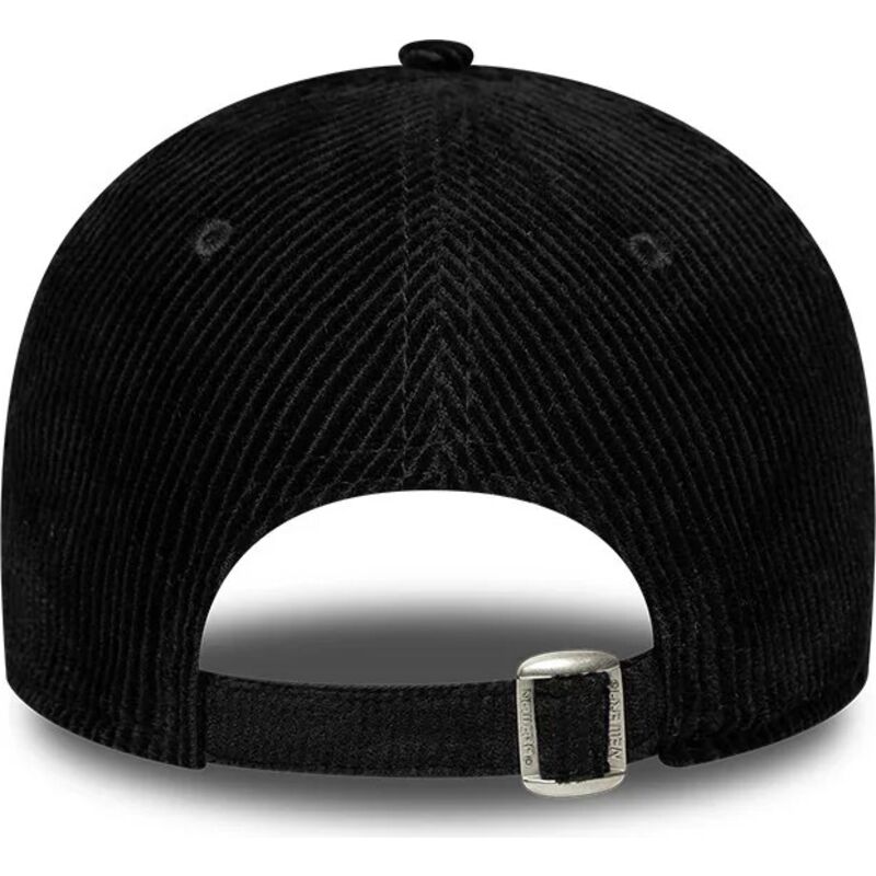 new-era-curved-brim-women-black-logo-9forty-cord-new-york-yankees-mlb-black-adjustable-cap new-era-curved-brim-women-black-logo-9forty-cord-new-york-yankees-mlb-black-adjustable-cap
