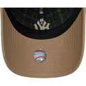 new-era-curved-brim-9twenty-mix-check-new-york-yankees-mlb-green-and-beige-adjustable-cap