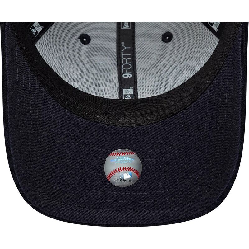 new-era-curved-brim-9forty-m-crown-cord-visor-new-york-yankees-mlb-navy-blue-snapback-cap new-era-curved-brim-9forty-m-crown-cord-visor-new-york-yankees-mlb-navy-blue-snapback-cap