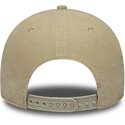 new-era-curved-brim-9forty-entry-cord-new-york-yankees-mlb-beige-snapback-cap